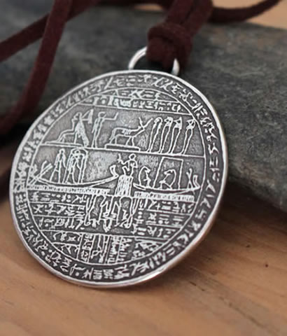 Collier Hypocéphale de Djed-Hor inspiré de l’objet mortuaire égyptien