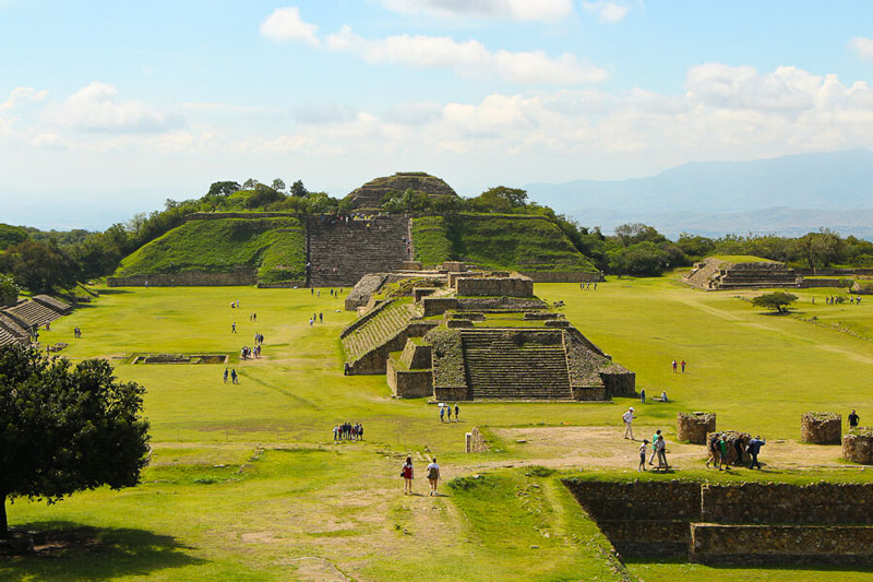 site archéologique de Monte Alban, Oaxaca. Mexique