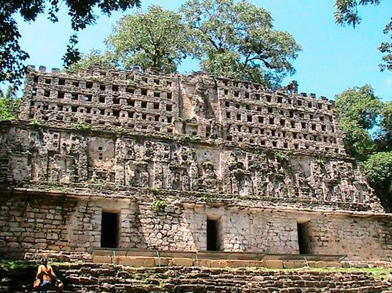 site archéologique de yaxchilan, Mexique