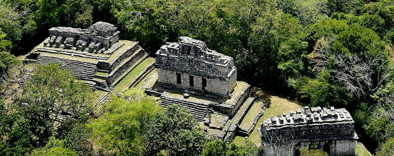 site archéologique de yaxchilan, Mexique