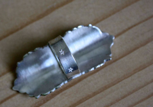 L’essentiel, bague du petit prince de Saint-Exupéry en argent