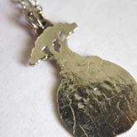 Les baobabs, collier arbre du petit prince en argent