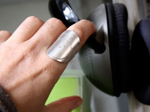 Planète du petit prince, bague gravée Saint-Exupéry en argent