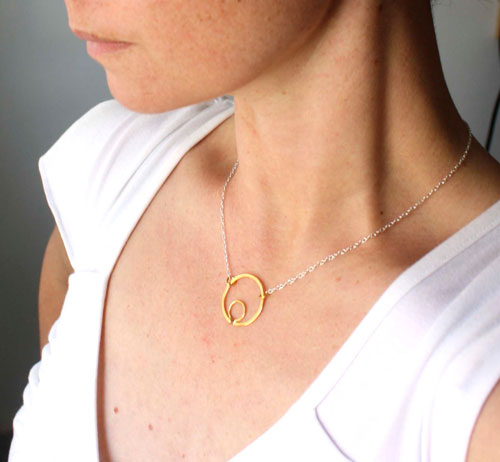 Soleil aztèque, collier cycles et survie en or et argent