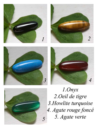 Zéphyrine, bague en argent et pierre semi-précieuse (onyx, oeil de tigre, howlite, agate rouge, agate verte) (onyx, œil de tigre, howlite turquoise, agate rouge foncé ou agate verte)