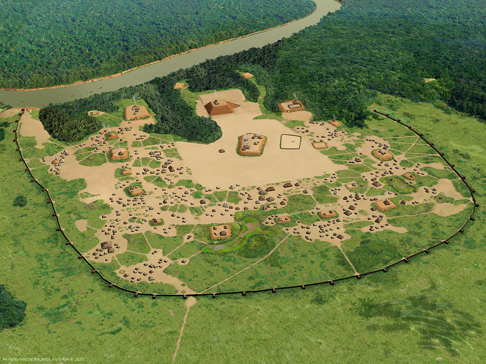 Araignée de Spiro Mounds, collier amérindien du Mississipi en argent