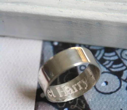 De promesse, bague d’émotion en argent