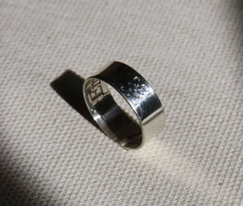 De promesse, bague d’émotion en argent