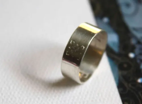 Du poète, bague d’inspiration et de poésie en argent