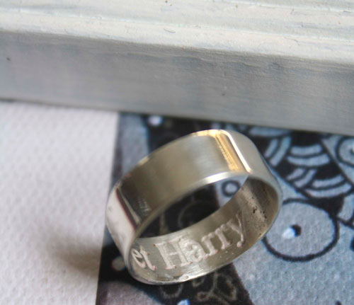 De promesse, bague d’émotion en argent