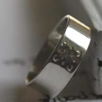 De promesse, bague d’émotion en argent