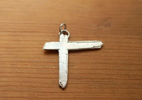 Croix d’Indochine de luxe, pendentif Paradize du groupe de rock en argent