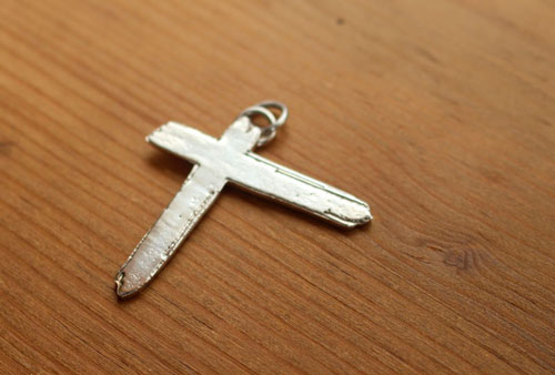 Croix d’Indochine Deluxe, pendentif Paradize du groupe de rock en argent