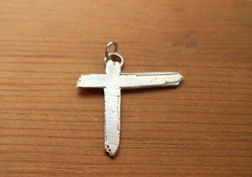 Croix d’Indochine Deluxe, pendentif Paradize du groupe de rock en argent