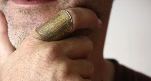 Dandy, bague élégance baroque victorienne en laiton