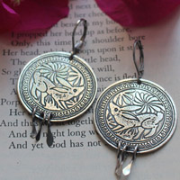 Diag, boucles d’oreilles lapin mexicain en argent