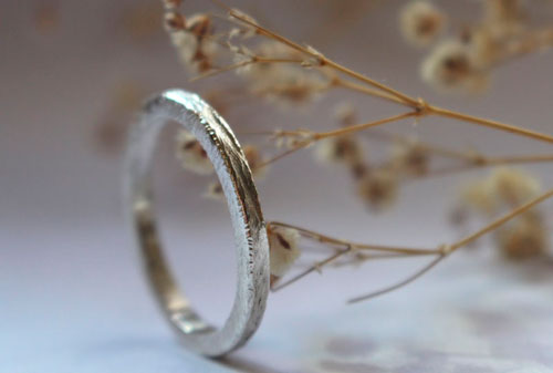 Ecorce d’hamadryade, bague arbre grec en argent