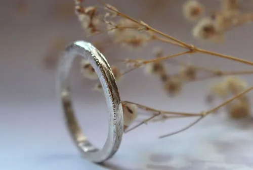 Ecorce d’hamadryade, bague arbre grec en argent