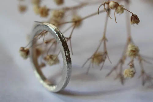 Ecorce d’hamadryade, bague arbre grec en argent