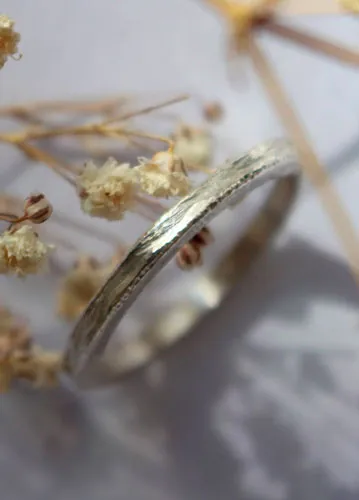 Ecorce d’hamadryade, bague arbre grec en argent