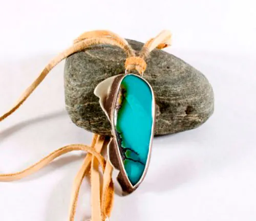 Flutter, pendentif aile de papillon bleu en argent et turquoise