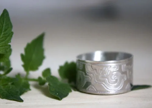 Ga Yixe, bague mixtèque préhispanique en argent
