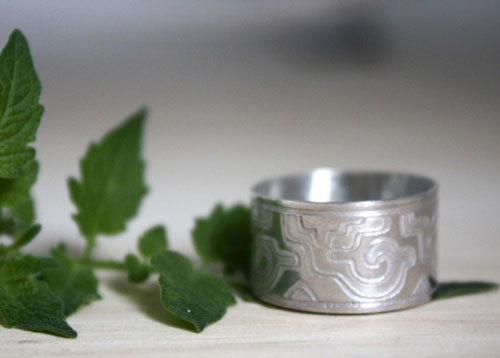Ga Yixe, bague mixtèque préhispanique en argent