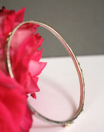 Hélios, bracelet soleil grec en argent, cuivre et laiton
