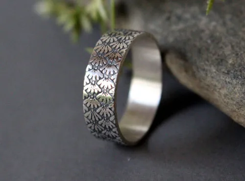 Ineko, bague symbole japonais du riz en argent