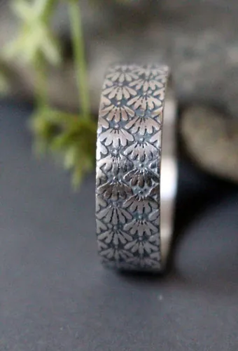 Ineko, bague symbole japonais du riz en argent