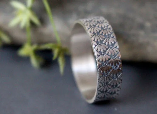 Ineko, bague symbole japonais du riz en argent