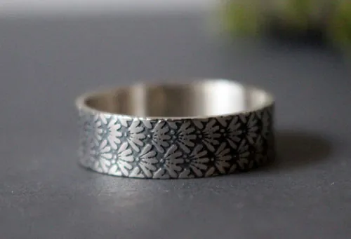 Ineko, bague symbole japonais du riz en argent