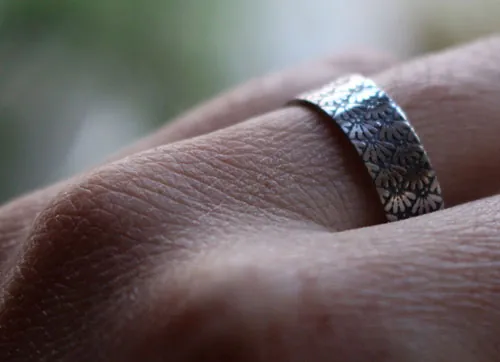 Ineko, bague symbole japonais du riz en argent