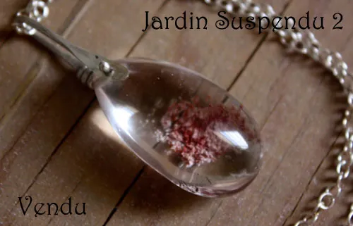 Jardin suspendu, collier mystère de Babylone en argent et quartz fantôme