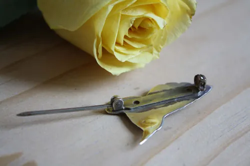 Kolibri, broche oiseau colibri fantastique en argent