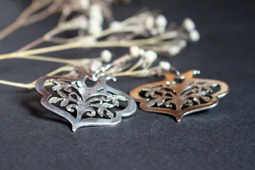 L’arbre sacré, boucles d’oreilles arbre de vie en argent