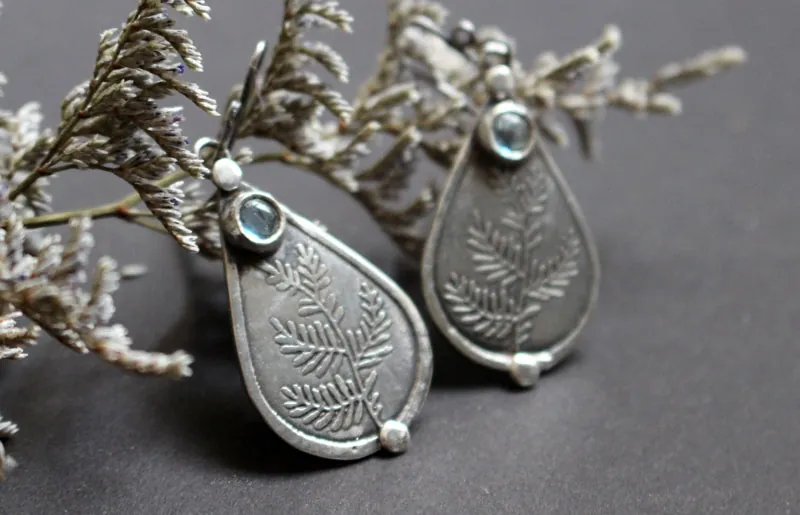 L’olivier d’Athéna, boucles d’oreilles paix et sagesse grecque en argent et zircon