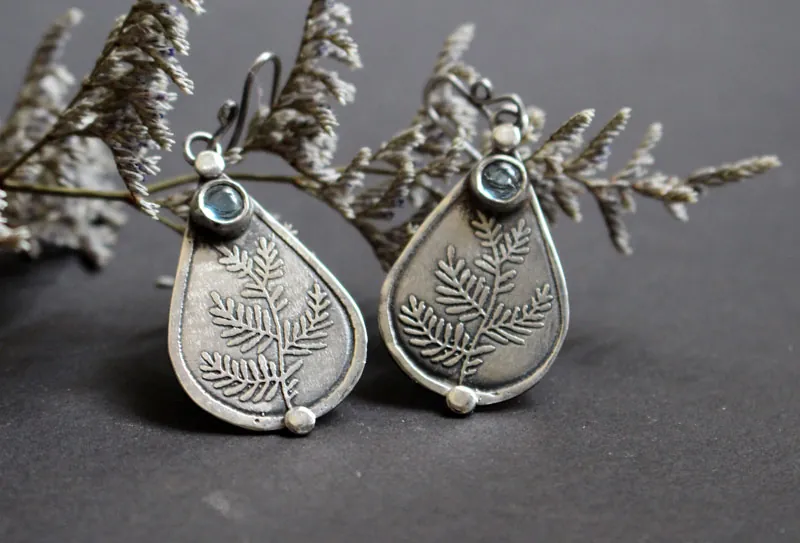 L’olivier d’Athéna, boucles d’oreilles paix et sagesse grecque en argent et zircon