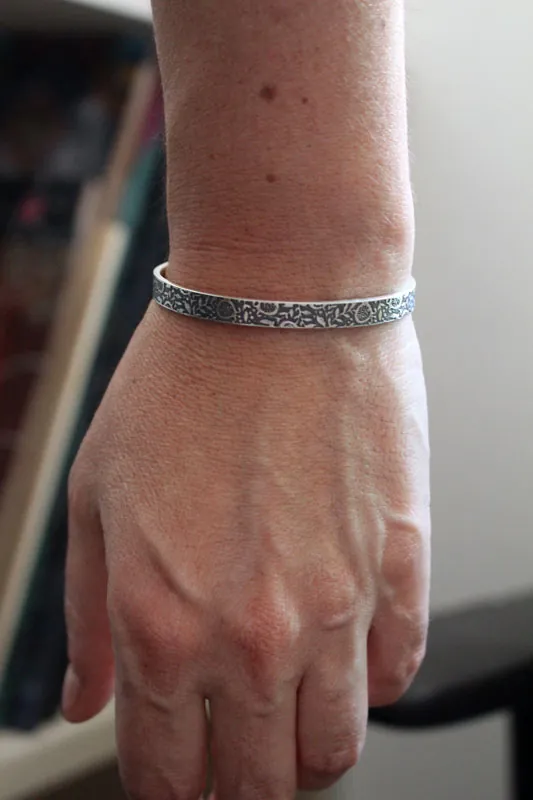 Le parfum des grenades, bracelet fruit de légende en argent