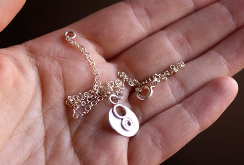 Lina, chaîne de cheville et bracelet spirale et cercle de l’infini en argent