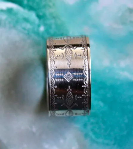 Nomade, bague tribale ethnique touareg en argent