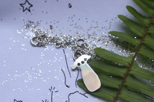 Petit baobab, bracelet arbre du petit prince en argent