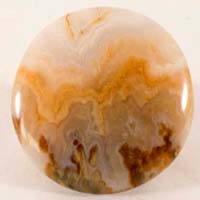 cabochon agate prudent man A
