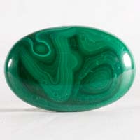 cabochon malachite B