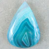 Nos cabochons d’agate bleue