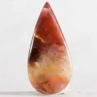 Cabochon agate carey plume
