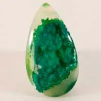 Cabochon agate druzy C