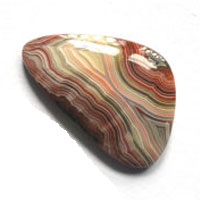 cabochon agate mexicaine crazy lace A1