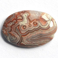 cabochon agate mexicaine crazy lace J