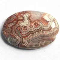 Cabochon agate mexicaine crazy lace J